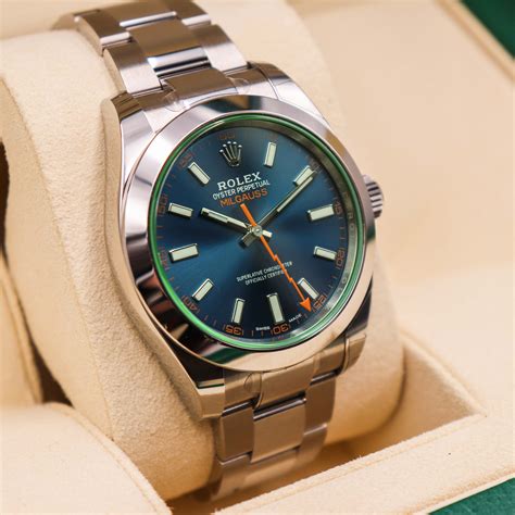 rolex milgos|rolex milgauss models.